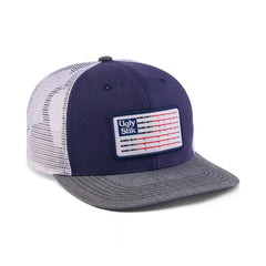 Rod Flag Patch Trucker